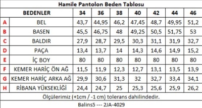 5 Cepli Hamile Pantolon Gri 2JA/4029.Gri - Thumbnail