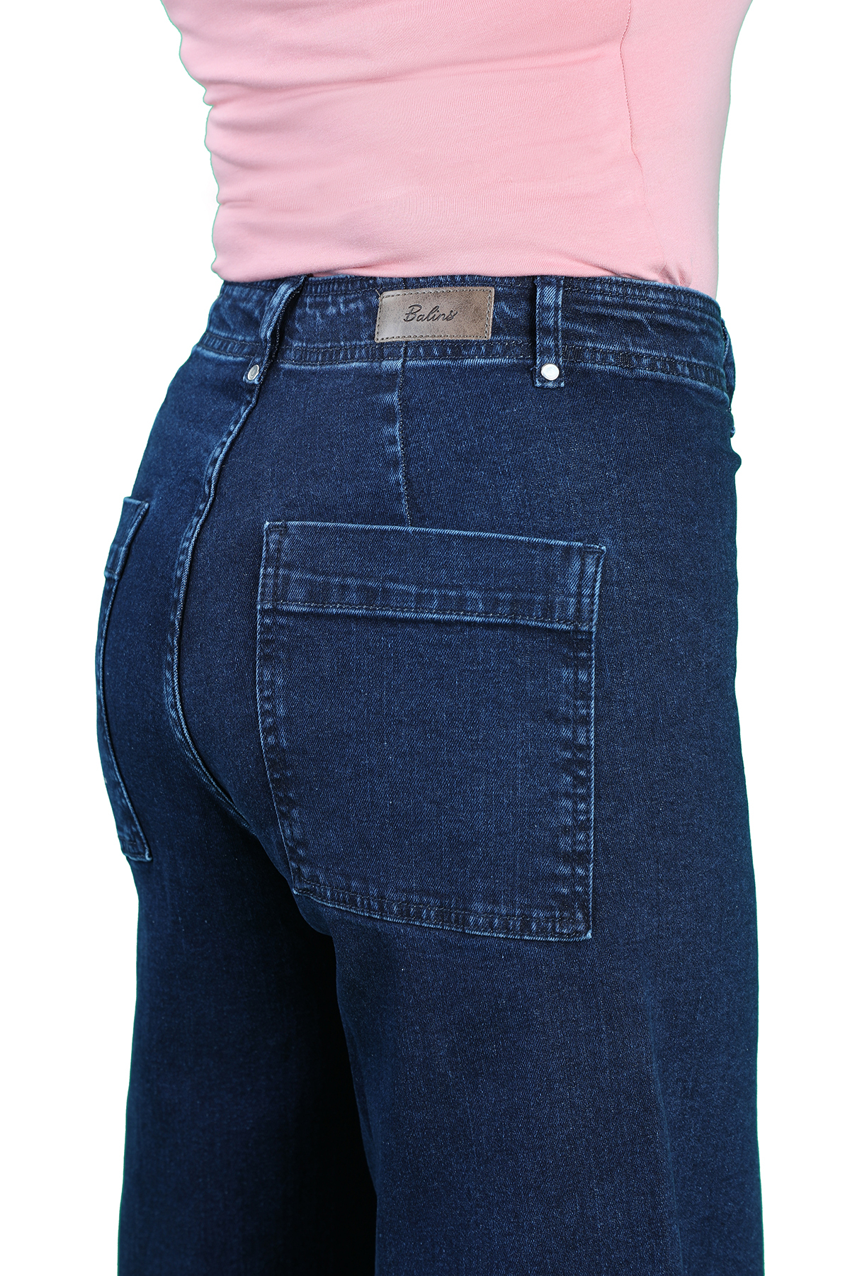 Balins Kadın Kot Pantolon Koyu Mavi  Balins Kadın Kot Pantolon Koyu Mavi