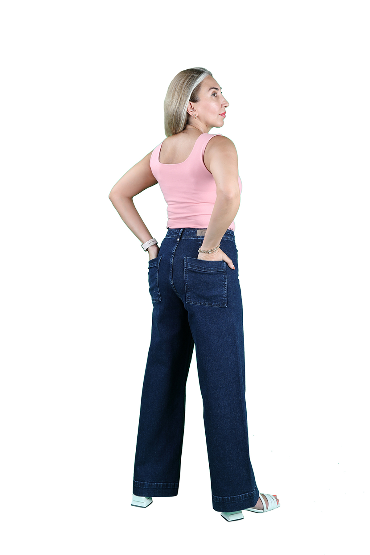 Balins Kadın Kot Pantolon Koyu Mavi  Balins Kadın Kot Pantolon Koyu Mavi