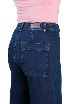 Balins Kadın Kot Pantolon Koyu Mavi - Thumbnail