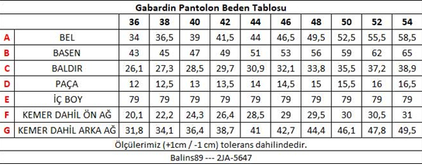 Bayan Gabardin Pantolon Beyaz - 3