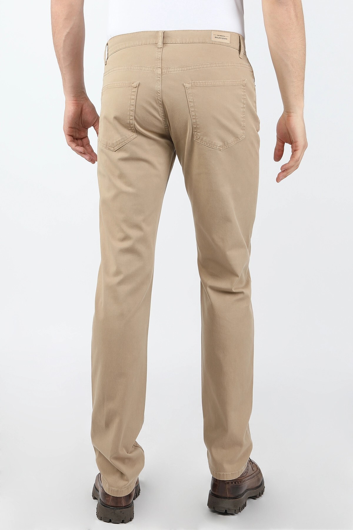 Erkek 5 Cep Gabardin Pantolon Bej Erkek 5 Cep Gabardin Pantolon Bej
