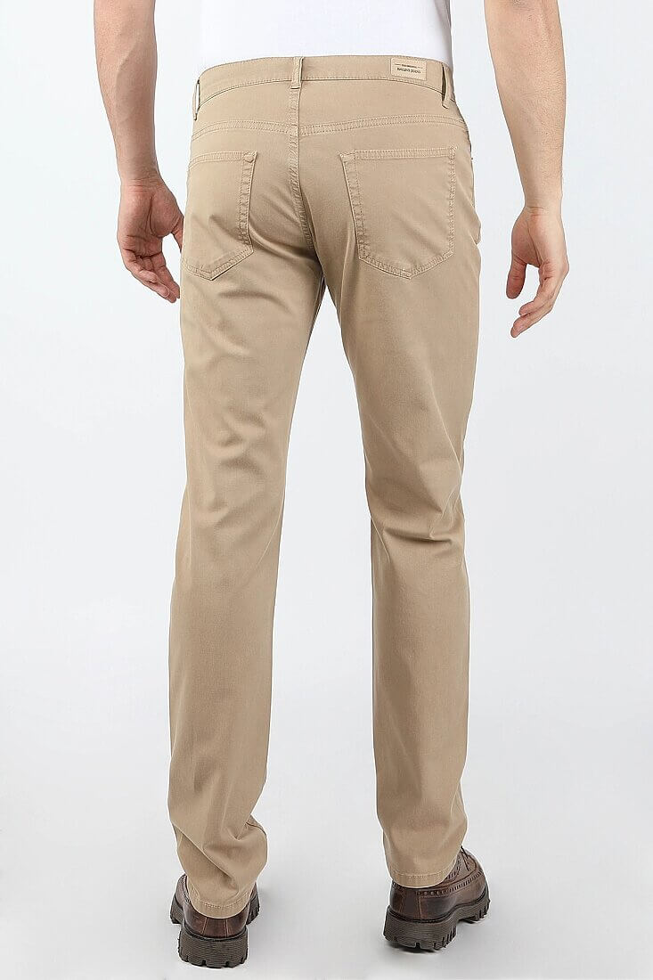 Erkek 5 Cep Gabardin Pantolon Bej - 2