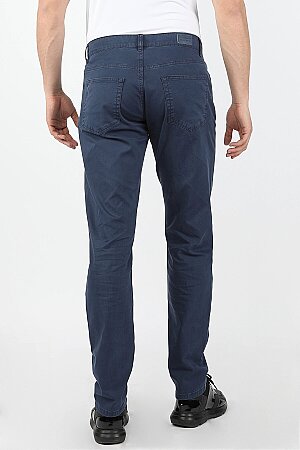 Erkek 5 Cep Gabardin Pantolon Lacivert - 2