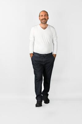 Erkek Büyük Beden Fleto Cep Kot Pantolon 3JA/5889 - Thumbnail