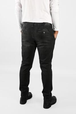 Erkek Büyük Beden Fleto Cep Kot Pantolon 3JA/6650 - Thumbnail