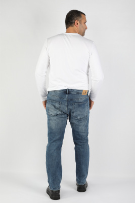 Erkek Büyük Beden Pantolon YprtMavi - Thumbnail