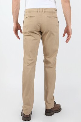 Erkek Fleto Cep Gabardin Pantolon Bej - Thumbnail