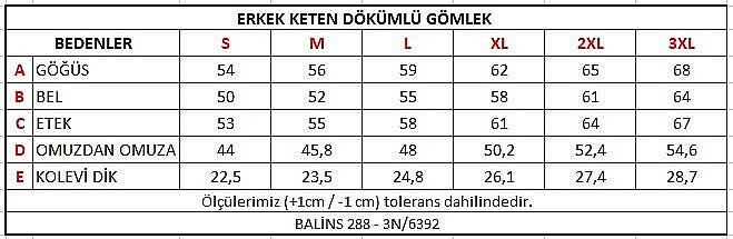 Erkek Keten Dökümlü Gömlek Açık Mavi - 4