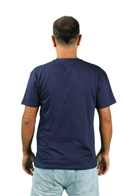 ERKEK KISA KOLLU V YAKA TİŞÖRT - Thumbnail