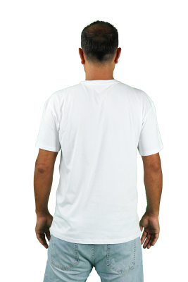 ERKEK KISA KOLLU V YAKA TİŞÖRT - Thumbnail