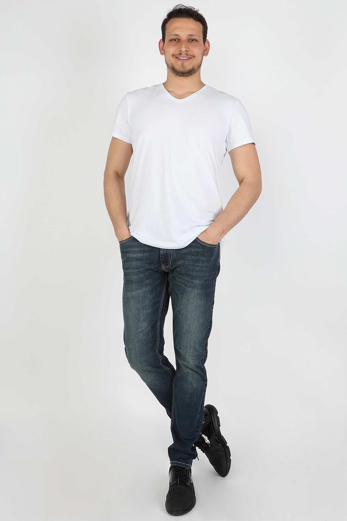 Balins - Erkek Kot Pantolon Koyu Mavi