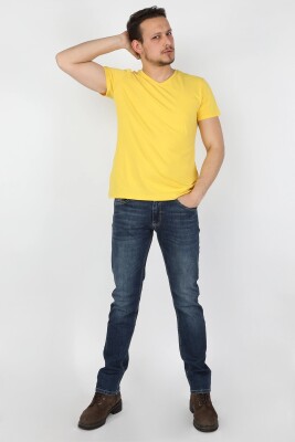 Balins - Erkek Kot Pantolon Orta Mavi