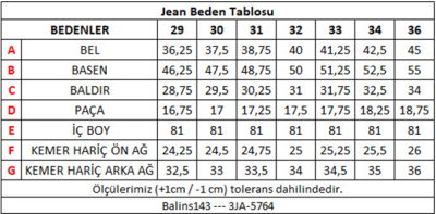 Erkek Kot Pantolon Siyah -3A/5764.Siyah - Thumbnail