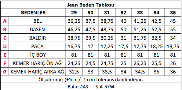Erkek Kot Pantolon YıkamaSyh - 3