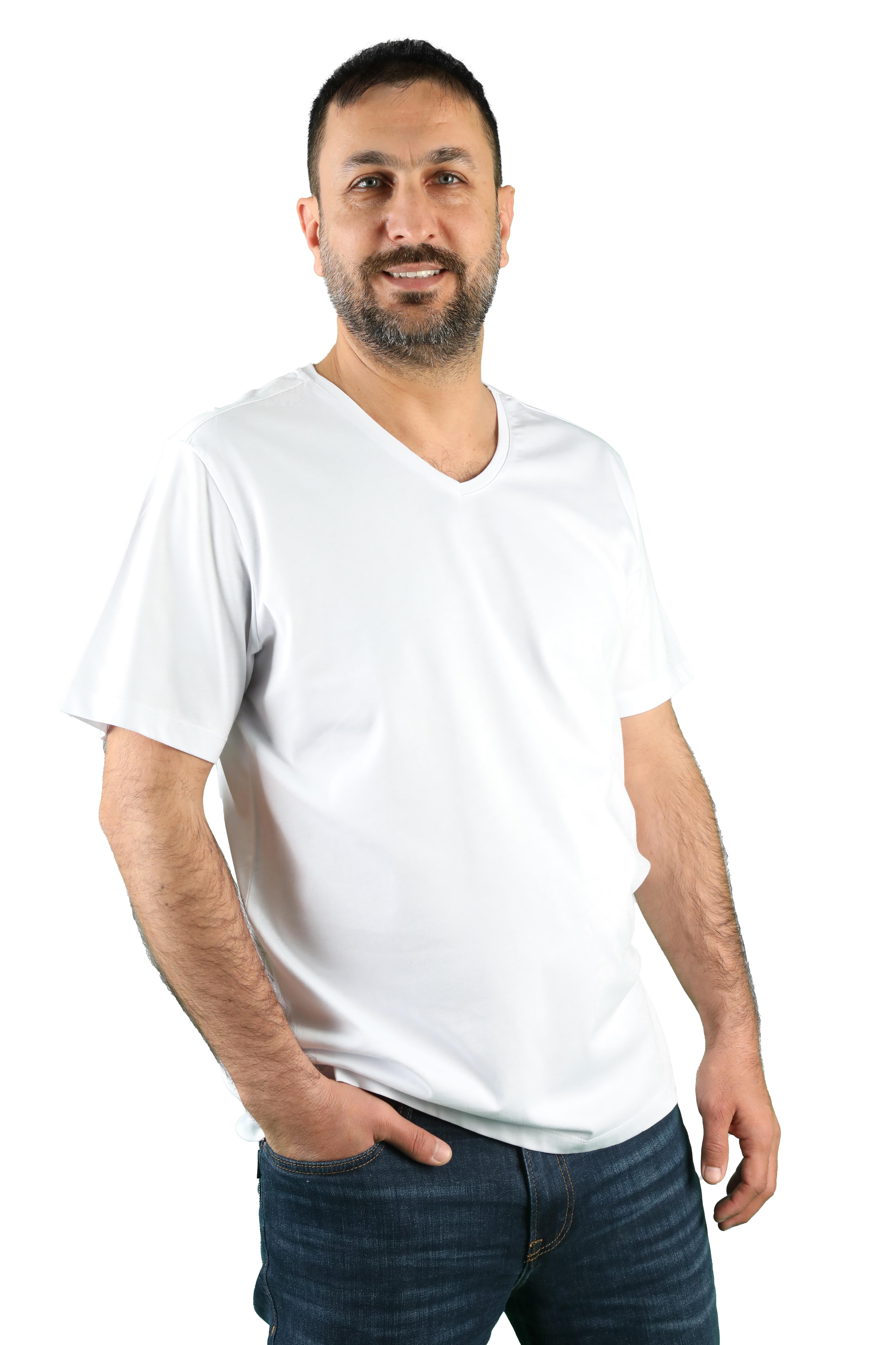 Balins - Erkek Koton V Yaka Kısa Kollu Tişört