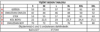 Erkek Koton V Yaka Kısa Kollu Tişört - Thumbnail