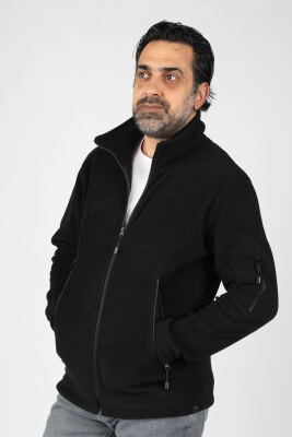 Erkek Polar Siyah Siyah - Thumbnail