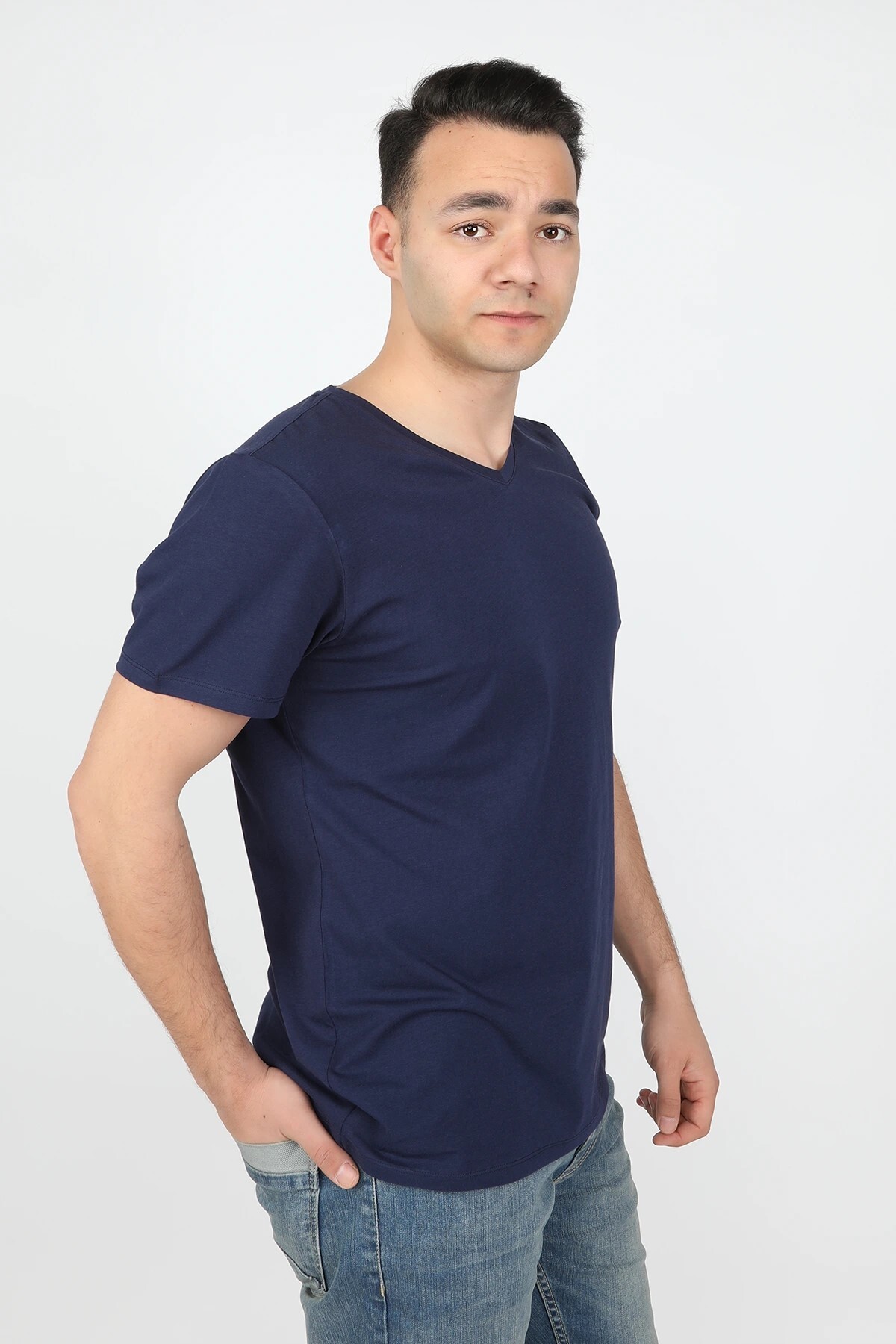 Balins - Erkek Süprem Kısa Kollu Tişört Lacivert