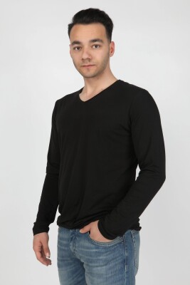 Balins - Erkek Süprem Uzun Kol Tişört Siyah