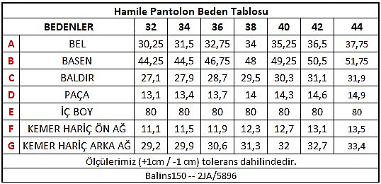 Hamile Gri Baskılı Gabardin Pantolon Gri - 3