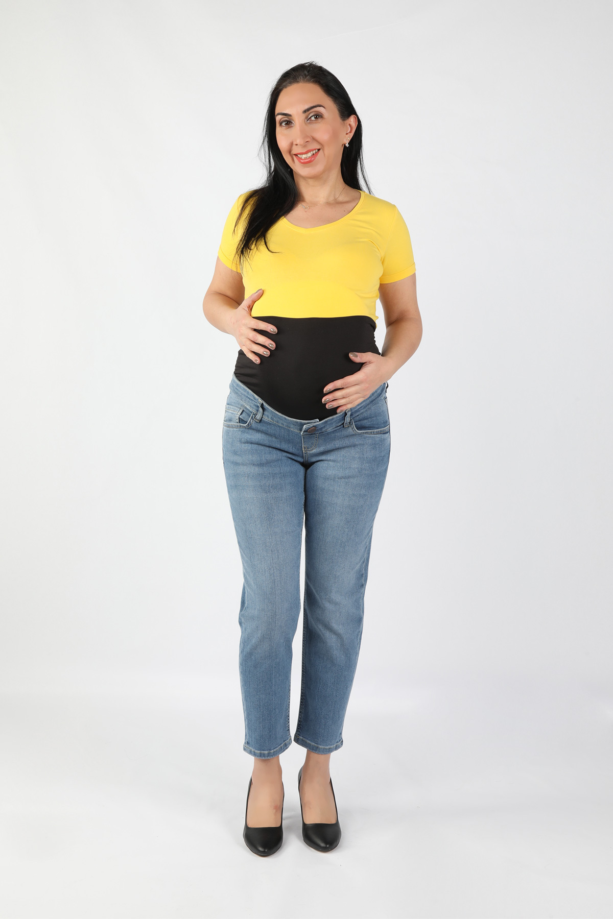 Balins Jeans - Balins Hamile Kot Pantolon Açık Mavi