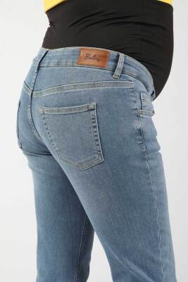 Balins Hamile Kot Pantolon Açık Mavi - Thumbnail