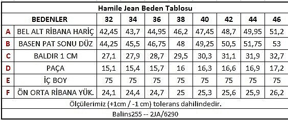 Hamile Kot Pantolon Siyah - 4