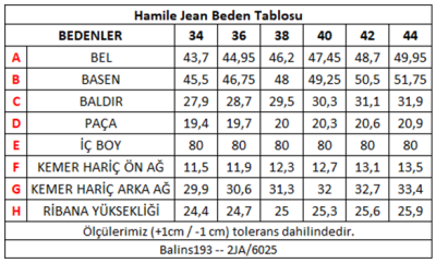 Hamile Şardonlu Kot Pantolon Açık Mavi - Thumbnail