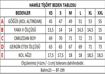 Hamile Vual Payetli Bluz Beyaz - Thumbnail