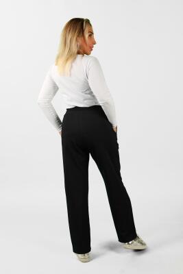 Kadın 2 İplik Eşofman Altı Siyah - Thumbnail