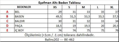 Kadın 2 İplik Eşofman Altı Siyah - Thumbnail