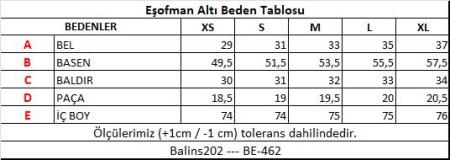 Kadın 2 İplik Eşofman Altı Siyah - 3