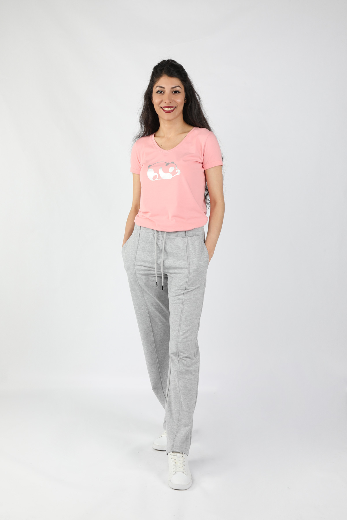 Balins - Kadın 2 İplik Eşofman Gri