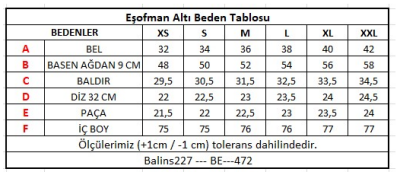 Kadın 2 İplik Eşofman - Thumbnail