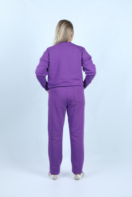 Kadın 2 İplik Şardonlu Eşofman Altı - Thumbnail