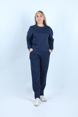 Kadın 2 İplik Şardonlu Eşofman Altı - Thumbnail