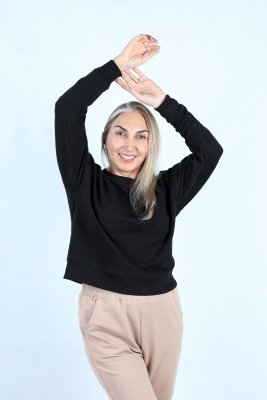 Kadın 2 İplik Sweatshirt - Thumbnail