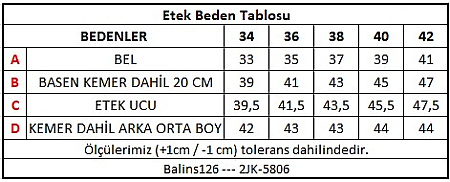 Kadın Baskılı Gabardin Etek Gri - 6