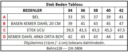 Kadın Baskılı Gabardin Etek Gri - 3