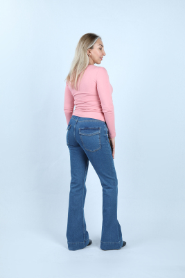 Kadın Çan Paça Pantolon - Thumbnail