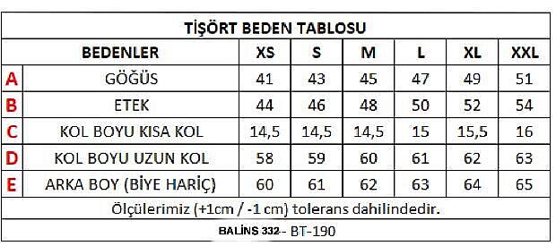 Kadın Cotton Kısa Kollu Tişört - 12