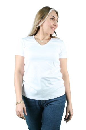 Kadın Cotton Kısa Kollu Tişört