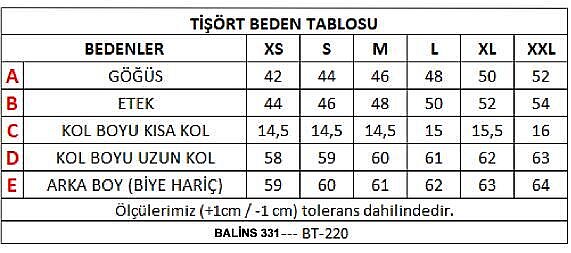 Cotton V Yaka Uzun Kollu Tişört - 3
