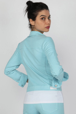 Kadın Gabardin Mont Mint - Thumbnail