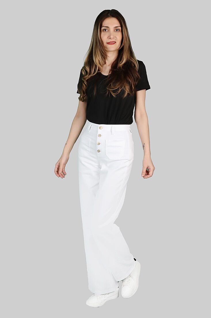 Kadın Gabardin Pantolon - 3