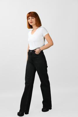 Kadın Geniş Paça Pantolon 2JA/6327 - Thumbnail