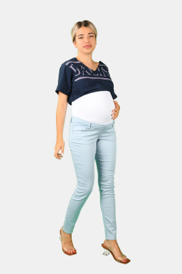 Balins Kadın Hamile Pantolon Mavi - Thumbnail