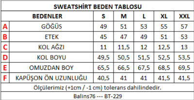 Kadın Kapüşonlu Batik Sweatshirt Mavi - Thumbnail