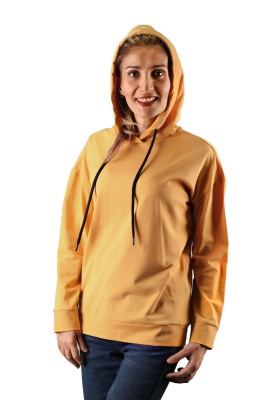 Kadın Kapüşonlu Sweatshirt - Thumbnail